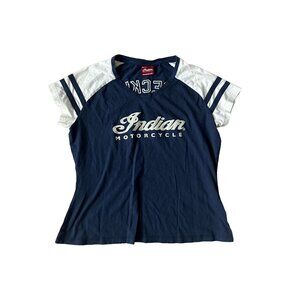 INDIAN MOTORCYCLE Wrecking Crew T Shirt Size Medium